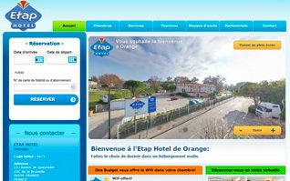 Site internet etap hotel ibis budget orange