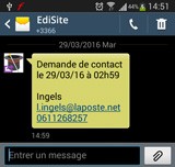 des notifications SMS grâce à votre CMS