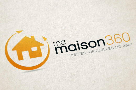 Creation logotype ma maison 360