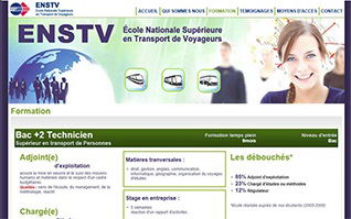 Site internet ecole aft aftral enstv