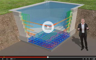 Video armatures piscine