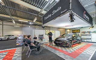 Visite virtuelle 360 presentation carpolish campus formation salon vignette