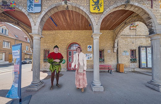 Visite virtuelle 360 guidee beffroi de bergues exterieur